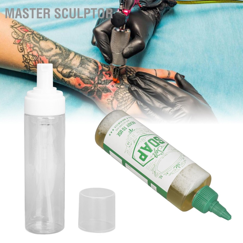 Master Sculptor Green Tattoo Soap for Tattooing Piercings Aftercare ...