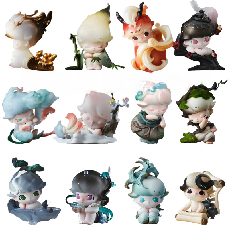 POPMART DIMOO One Fengyue Series Figure-Made Mystery Box ของแท้ 100% ...