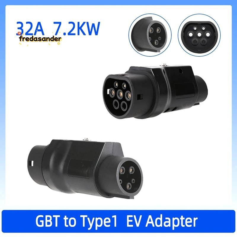 1 ชิ้น GBT ถึง Type1 อะแดปเตอร์ 7.2Kw รถอุปกรณ์เสริมใช้งานร่วมกับ GB/T ...
