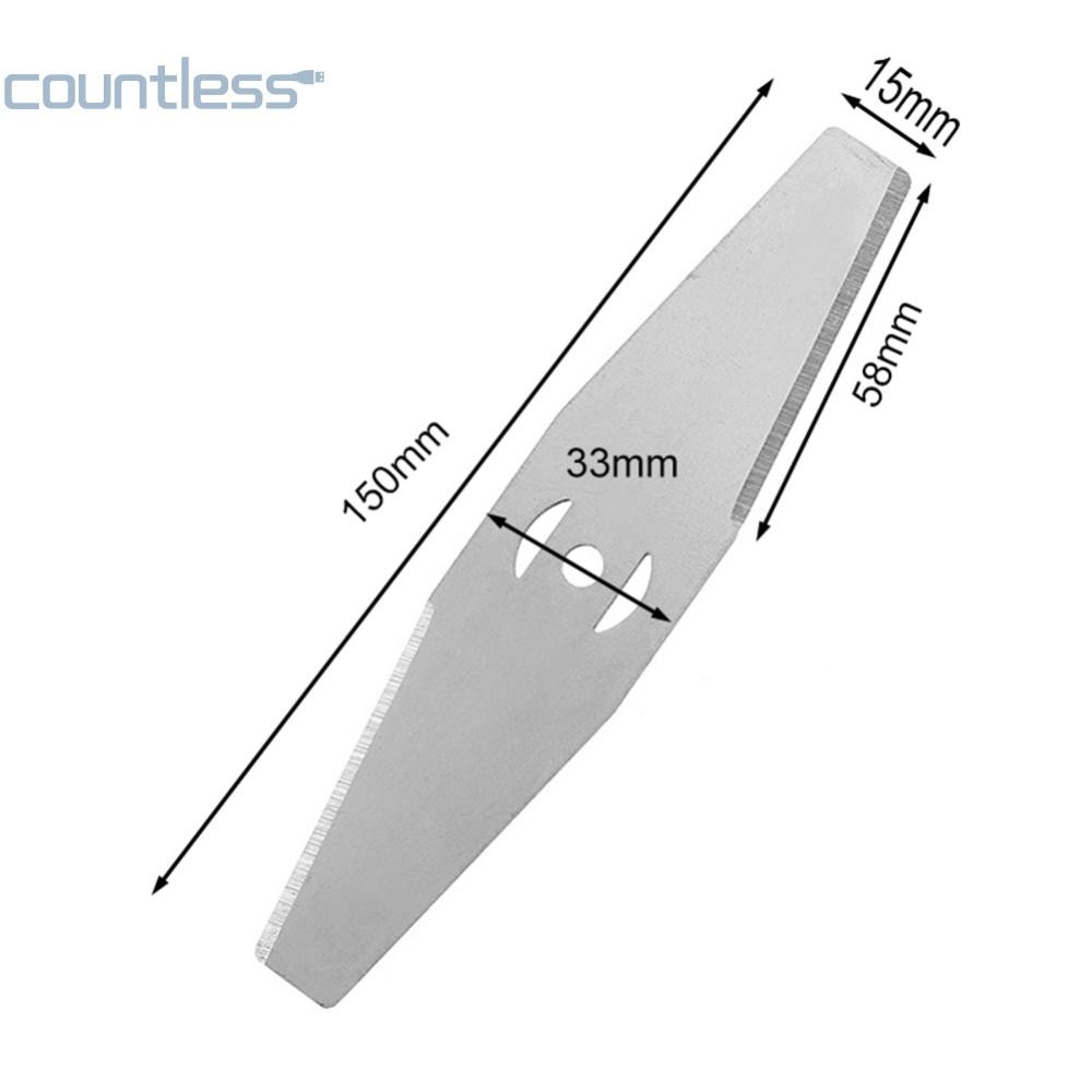 5x Metal Grass String Trimmer Blades เครื่องตัดหญ้าสวนเปลี่ยน Trimmer ...