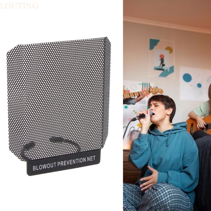 Louting ไมโครโฟน Pop Filter Pop Shield หน้าจอ Pop หน้าจอไมโครโฟน ...