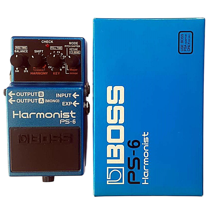 BOSS PS-6 Harmonist Pitch Shifter Pedale Effetto Chitarra Usato