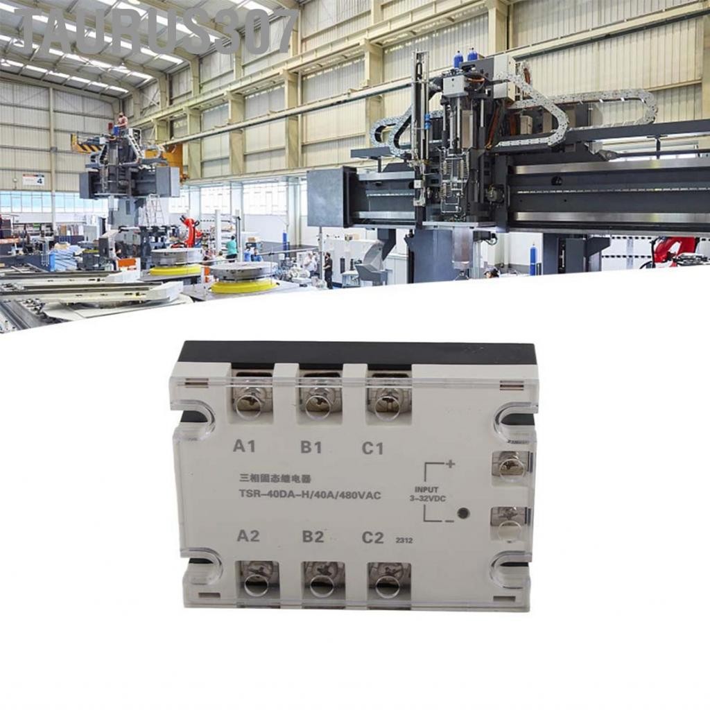 Taurus307 ไฟฟ้า 3 เฟส Solid State Relay Mini ขนาด 40A โหลด 24-480VAC ...
