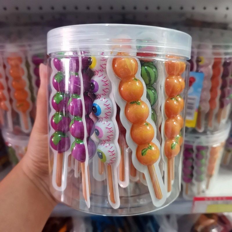 3d Pop Pulp Sandwich Gummy Fun Rock Candies รูปร่างมะระ String Handle ...