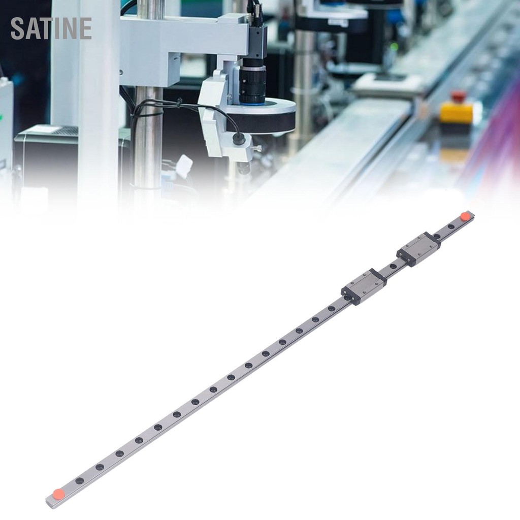 SaTine 600mm Linear Rail with 2 Sliders MGN9H Bearing Steel Motion ...