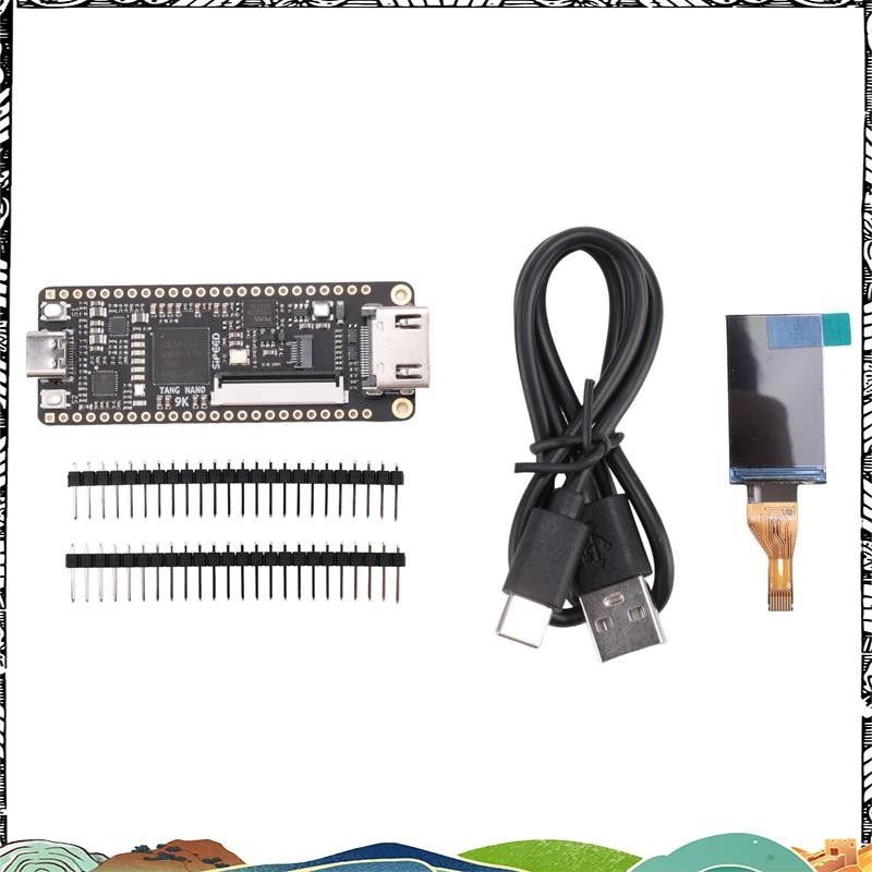 Tang Nano 9K FPGA Entwicklungsplatine Mit 1,14" Display - GW1NR-9 Chip & RISC-V Support