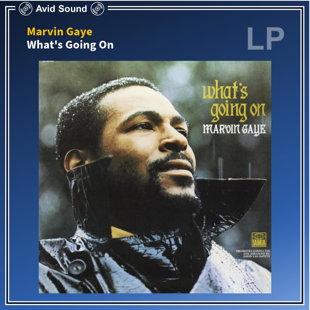 แผ่นเสียง Marvin Gaye What's Going On ใหม่ ซีล Marvin Gaye Vinyl LP ...