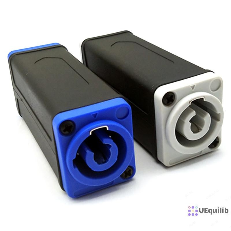 Uequilib 1 ชิ้น LED PowerCon AC Coupler อะแดปเตอร์ Extender Connector ...