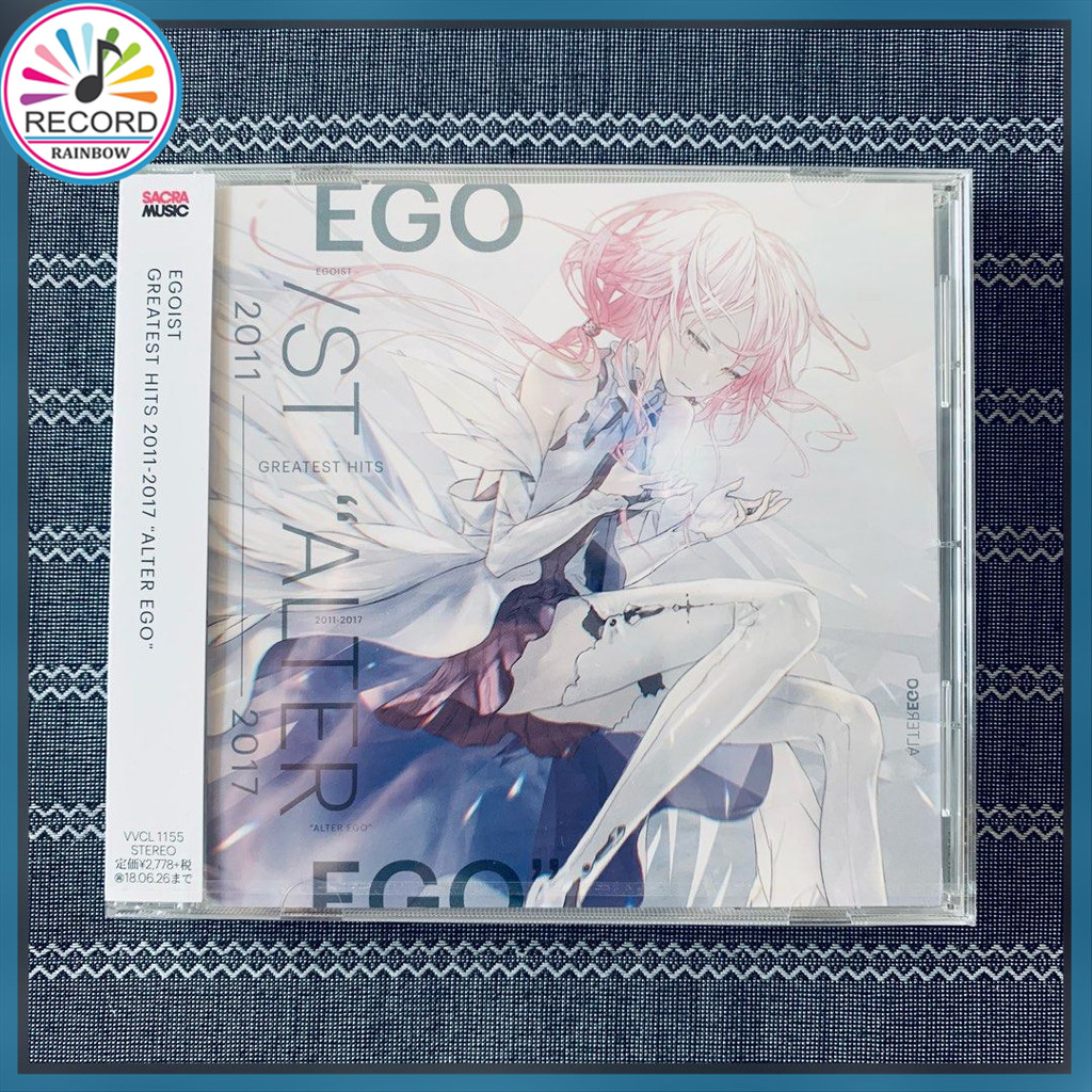 EGO Egoist Greatest Hits 2011-2017 'Alter Ego' Original CD EGO Egoist Greatest Hits 2011-2017 'Alter Ego' Original CD