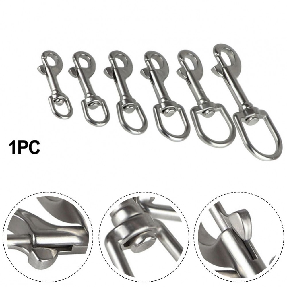 Premium Quality Stainless Steel Swivel Eye Bolt Snap Spring Hook for ...