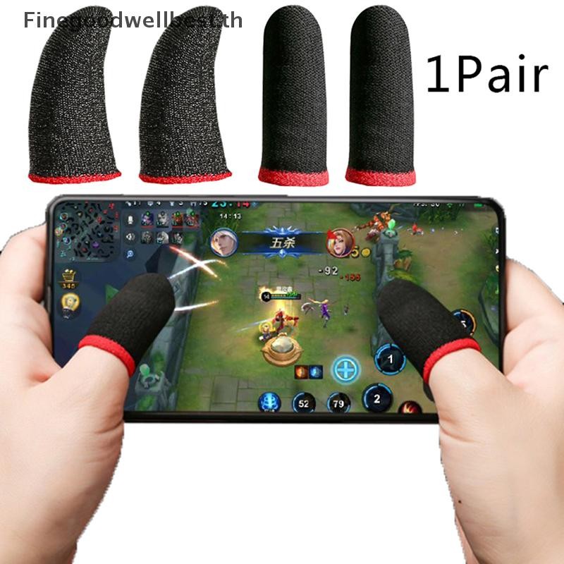 Fbth 2XMobile เกมถุงมือนิ้วกันเหงื่อหน้าจอสัมผัส Thumbs Finger Sleeve ...