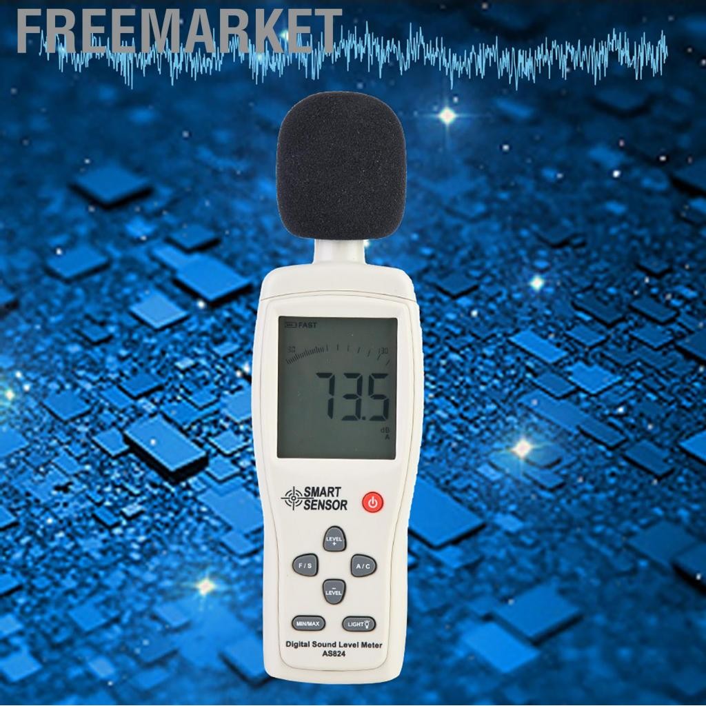 Freemarket ด้วย DC 9V Cable Meter Logger เครื่องทดสอบเสียงรบกวนแบบ ...
