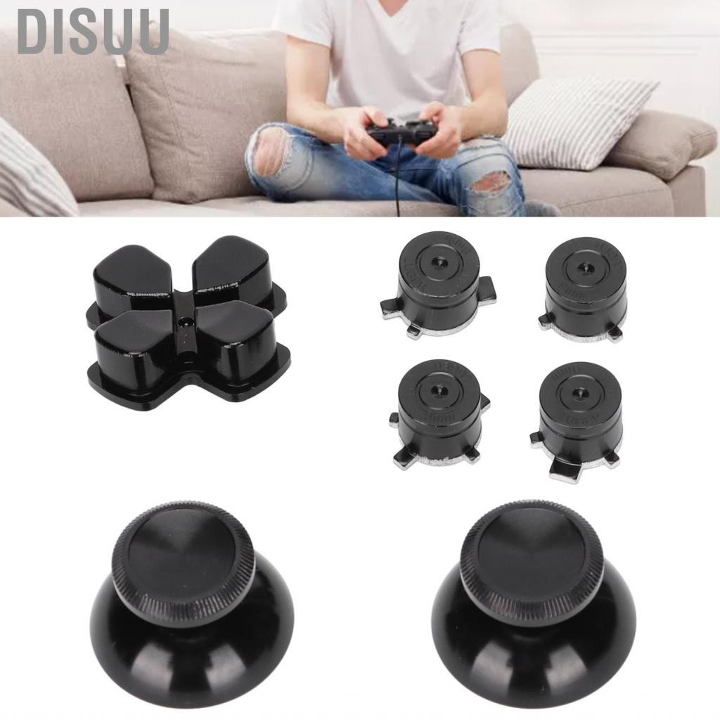 Disuu โลหะ ABXY ปุ่มชุดปุ่มจับอุปกรณ์เสริมสำหรับ Playstation5 ...