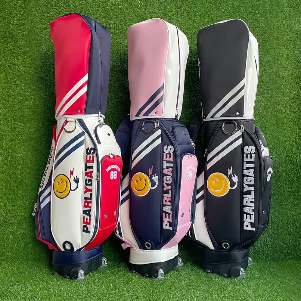 [PG] Golf Men Women Ball Bag PU Waterproof Outdoor Sports Lightweight ...