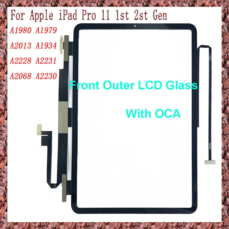 Écran LCD De Rechange Pour IPad Pro 11 (2018) – Modèles A2013 A1934 A1980 A1979 – Avec Kit Outil