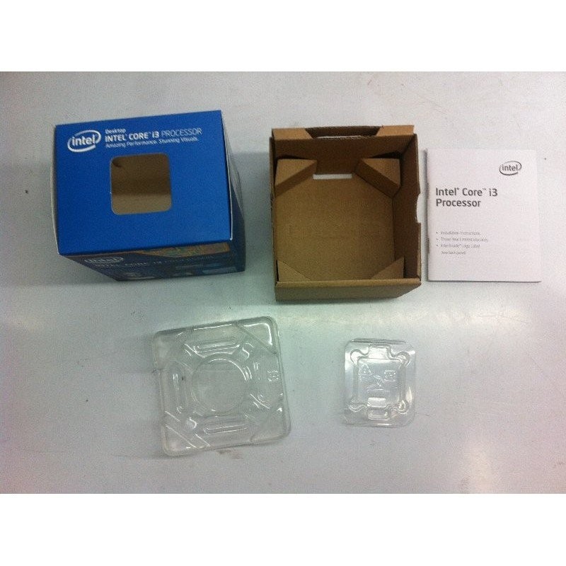 กล่องบรรจุภัณฑ์สำหรับ CPU Intel I3 I5 I7 กล่องแยกชิ้นส่วน | Shopee Thailand