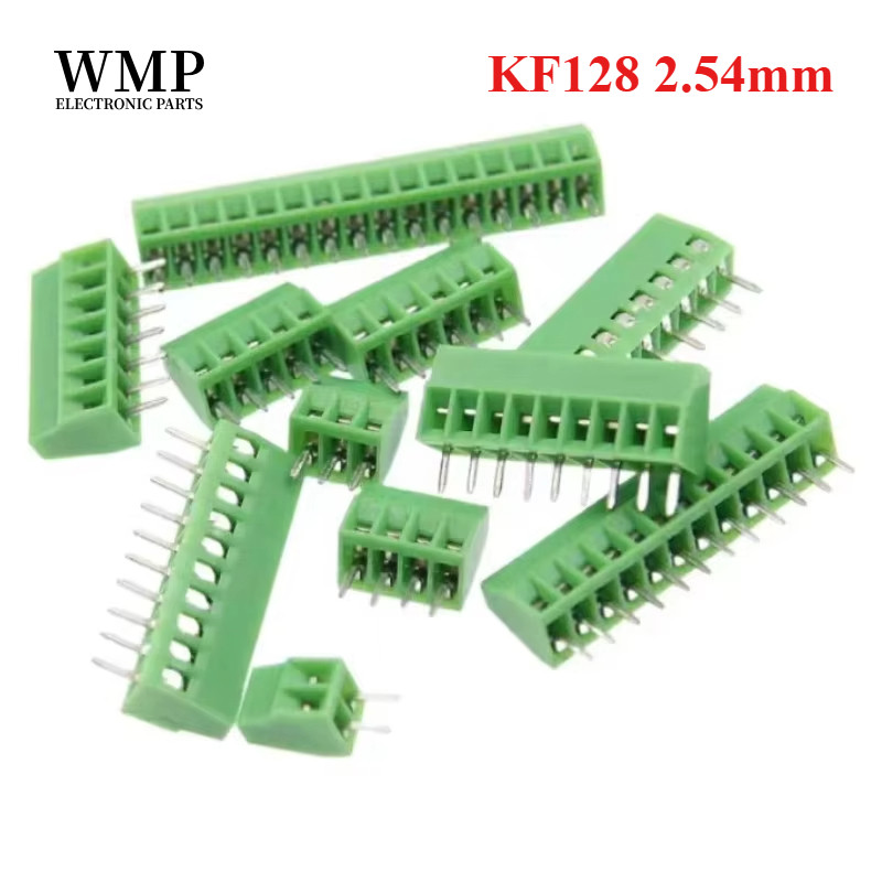 10 Pin Plug-in Screw Terminal Connectors (KF128) Pitch 2.54mm Eco Frie - Foto 10