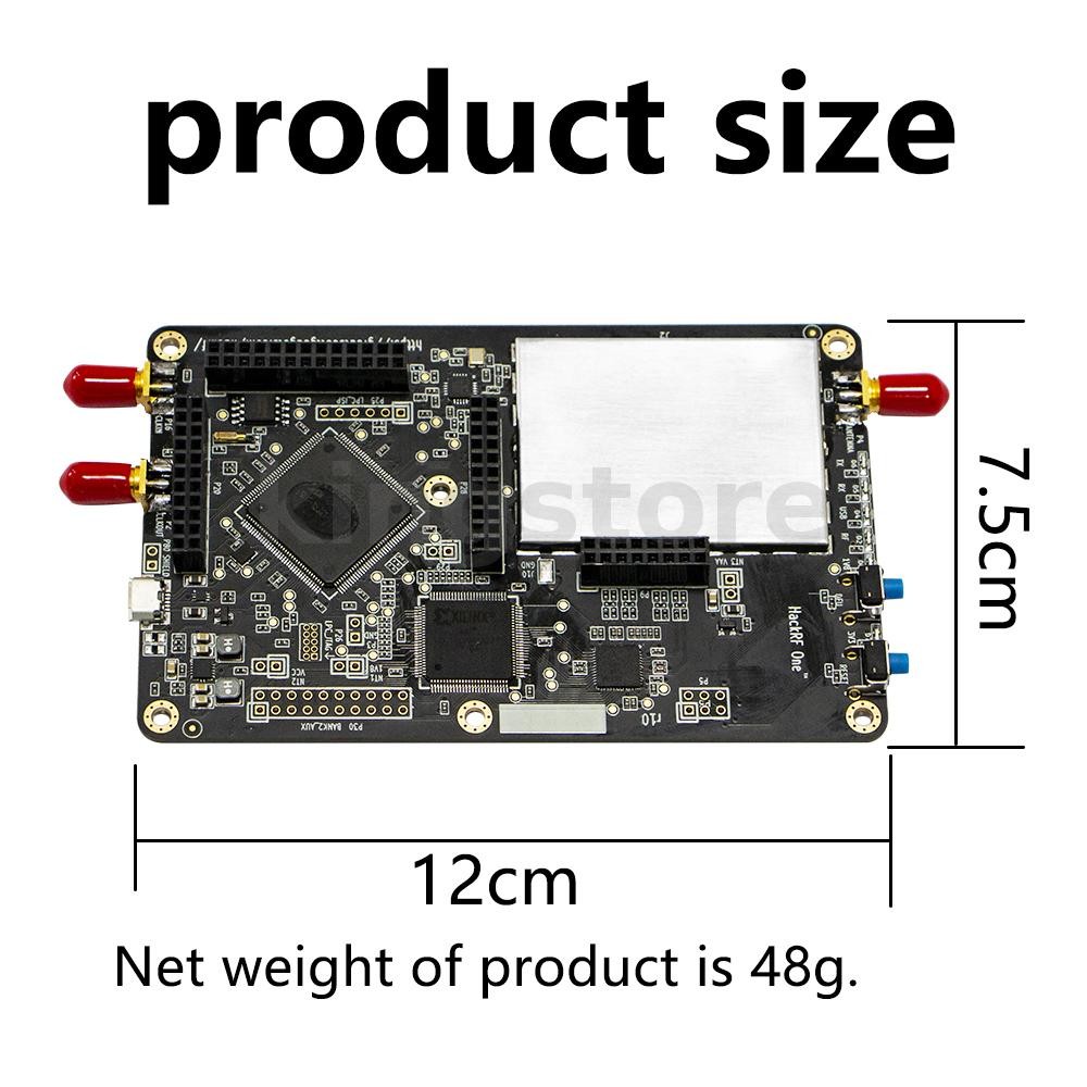 HackRF One ซอฟต์แวร์กําหนดวิทยุ 1MHz-6GHz 20MHz Bandwidth 8bitADC/DAC ...