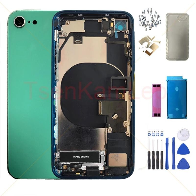 Squirish ประกอบเต็มรูปแบบฝาครอบแบตเตอรี่สําหรับ iPhone 8 เช่น 12 สไตล์ ...