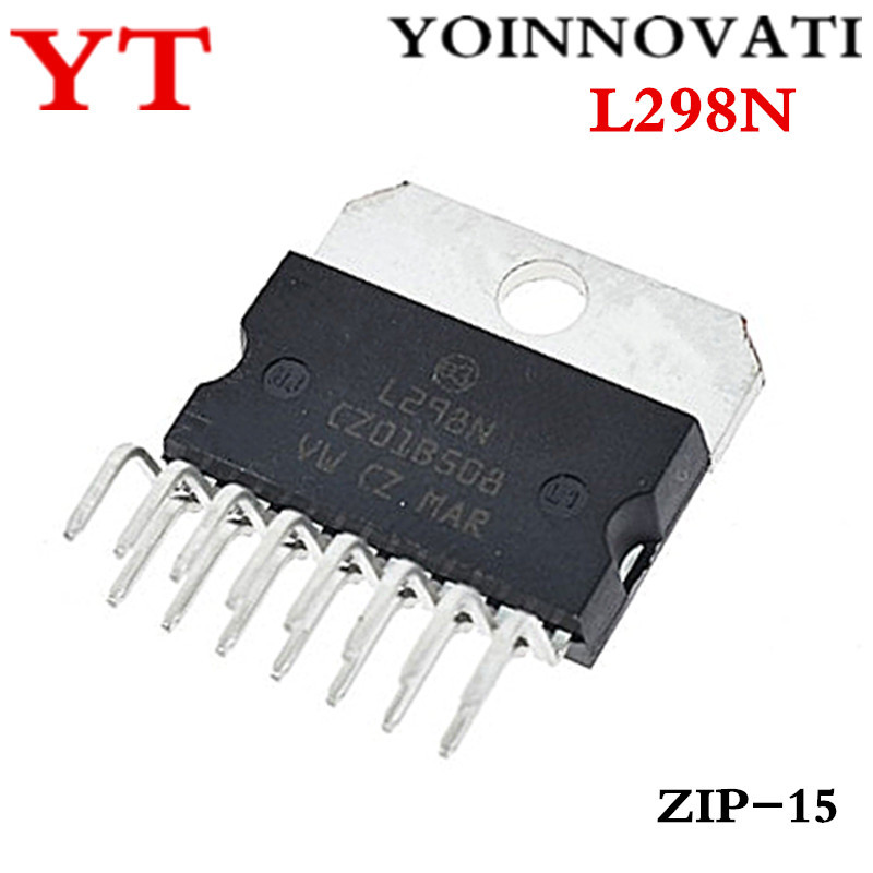 5 ชิ้น L298N L298 298N CHIP ZIP SIP-15 DUAL FULL-BRIDGE DRIVER คุณภาพดี ...