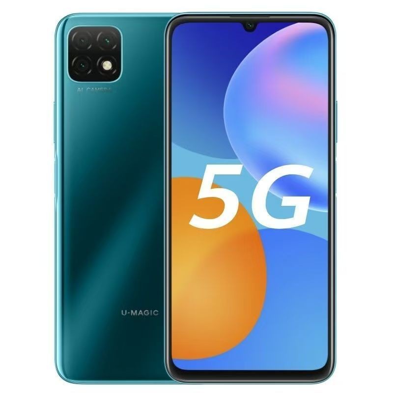 ใช้ Huawei Enjoy 20เต็ม Netcom 5000แบตเตอรี่ขนาดใหญ่5G โทรศัพท์มือถือ6. ...