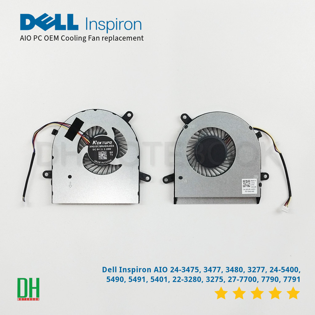 Ventilador De Refrigeración Para CPU De Dell Inspiron All-in-One 24, 27, 22 Pulgadas - Modelo 01TMP6