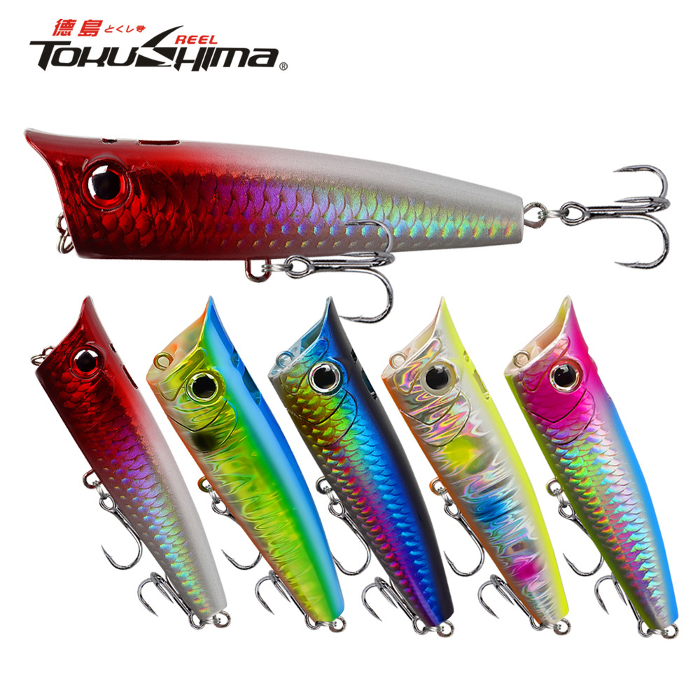 thumbnail image 2 of Create A Splash: Berkley DEX Strider Topwater Popper Fishing Lure (9g/20g) - Pick Your Colour! 2 of 5