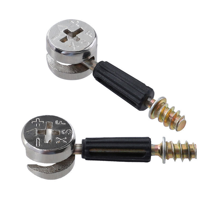 เฟอร์นิเจอร์ Three-In-One Connector Self-Tipping Screw Nut Lock Buckle ...