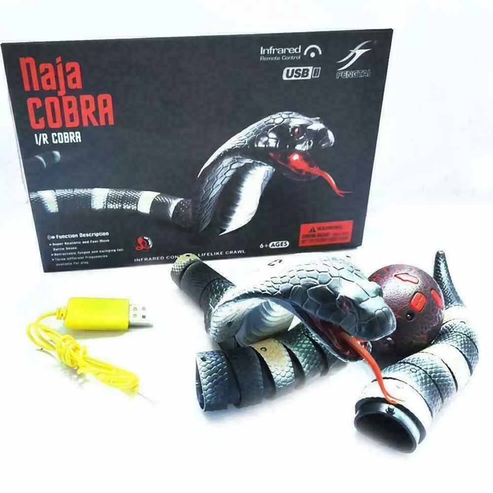 Infrared remote control snake prank tricky fun toy | Shopee Thailand