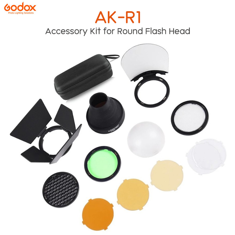 Godox AK-R1 Accessory Kit For Round Flash Head ชุดอุปกรณ์เสริมสำหรับ ...
