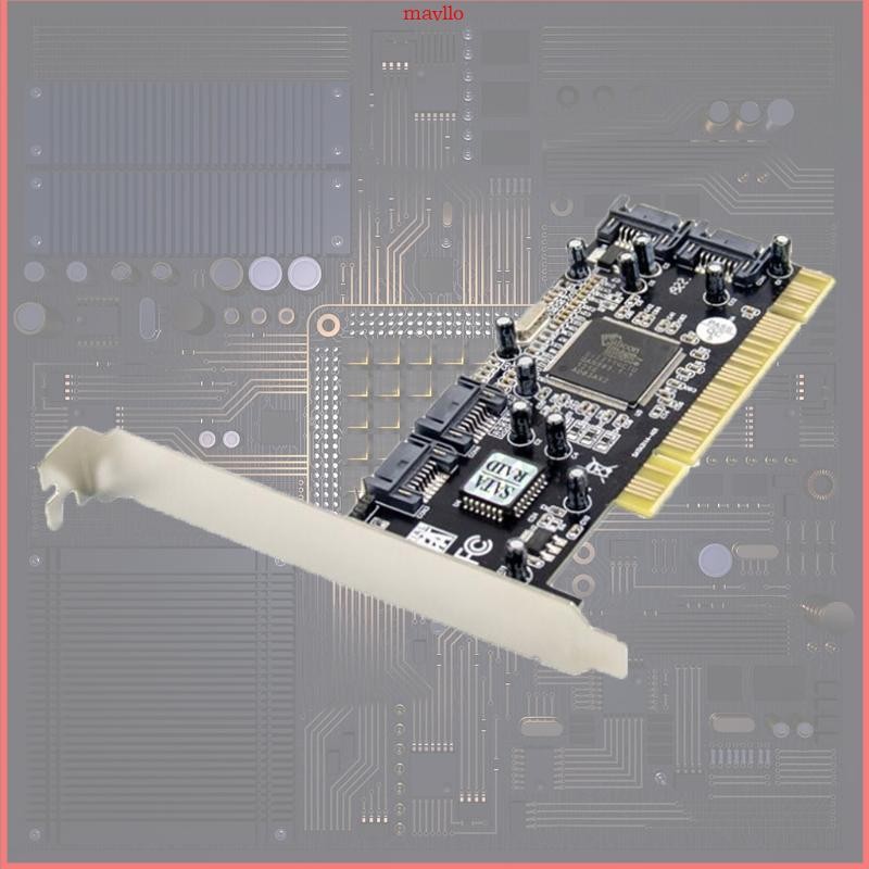 Mavllo PCI Expansion เพิ่มบนการ์ด 4 พอร์ต Sil 3114 ชิปเซ็ตสําหรับ RAID ...