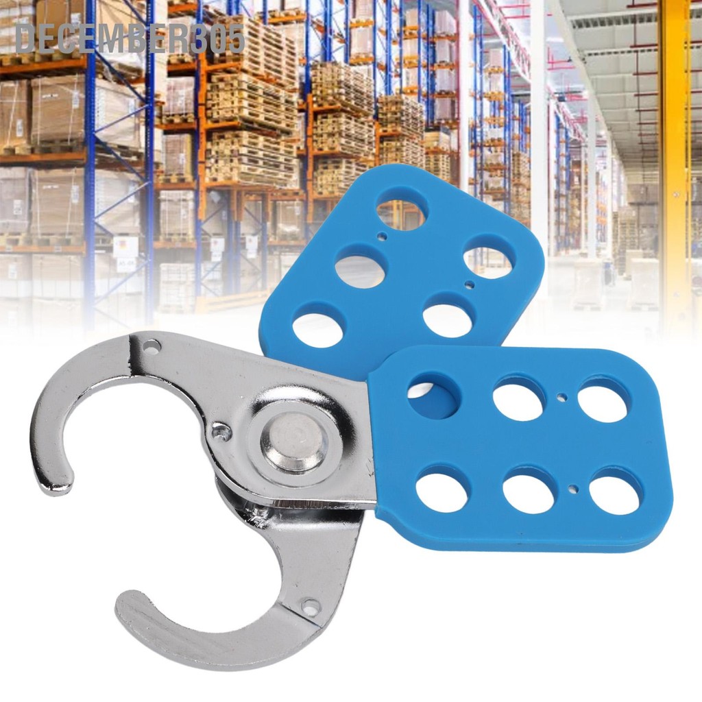 December305 Safety Hasp Lock High Security Six Holes Strength Anti Rust ...