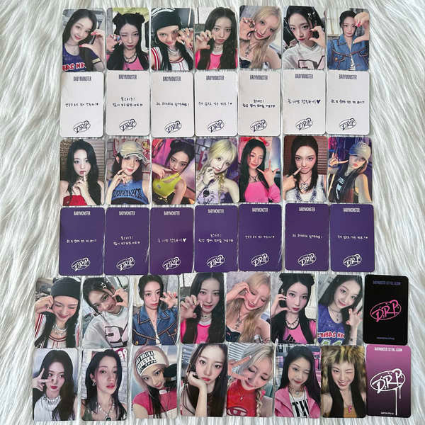 bus because of you i shine การ์ด bus BABYMONSTER ปกติหนึ่ง DRIP Baby ...