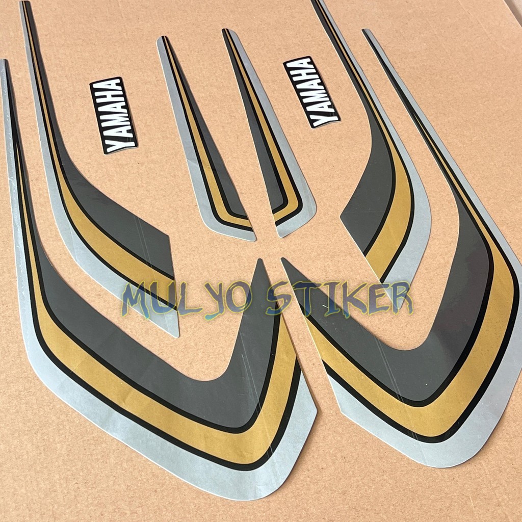 STRIPING STICKER yamaha rx s rxs พิเศษ Silver Standard Quality Fullset ...
