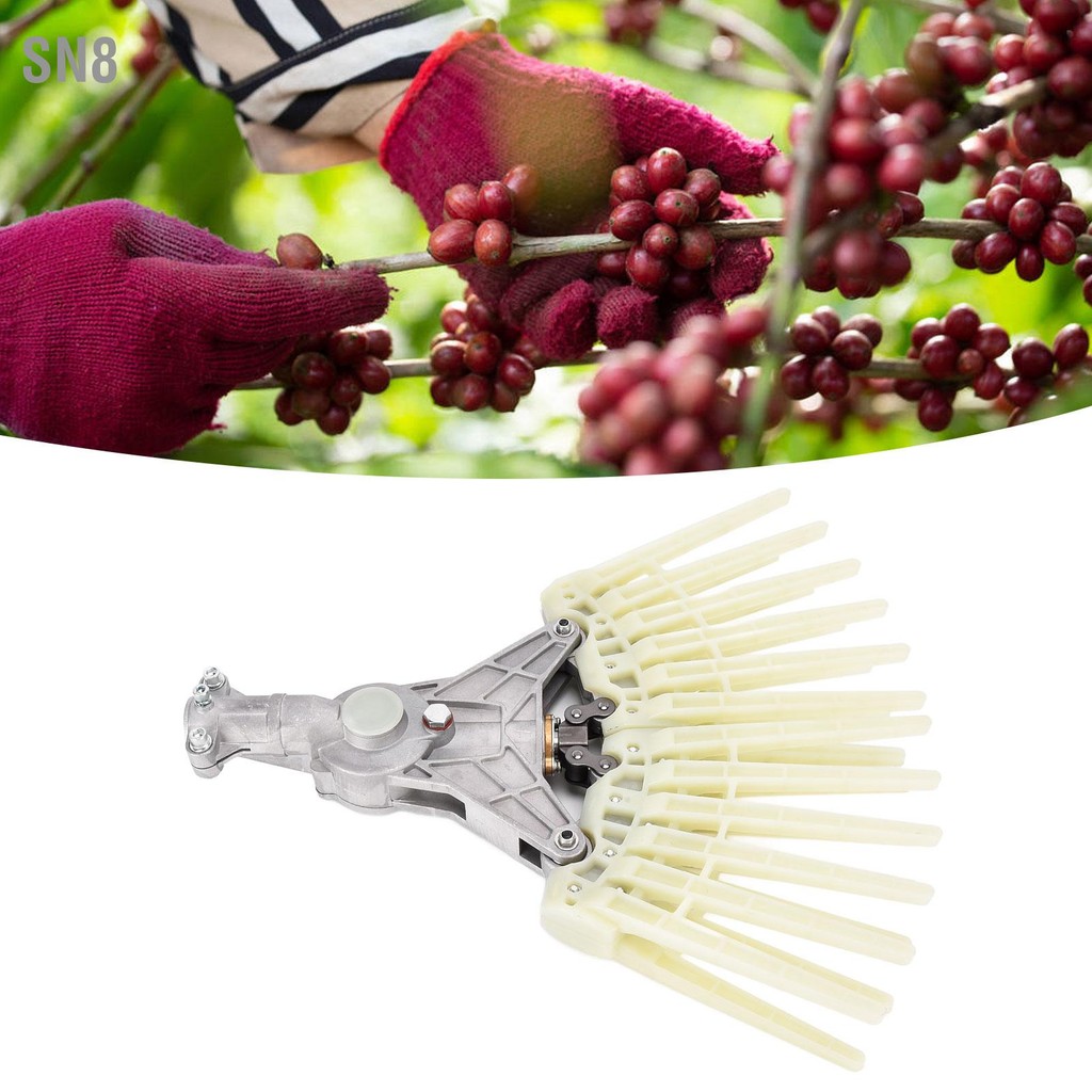 SN8 26mm 9T Rake Coffee Bean Cocoa Olive Harvest Tool Head Replacement ...