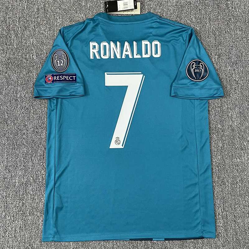 2017-2018 Real Madrid CF Third Kit – Ronaldo, Sergio Ramos, Bale ...
