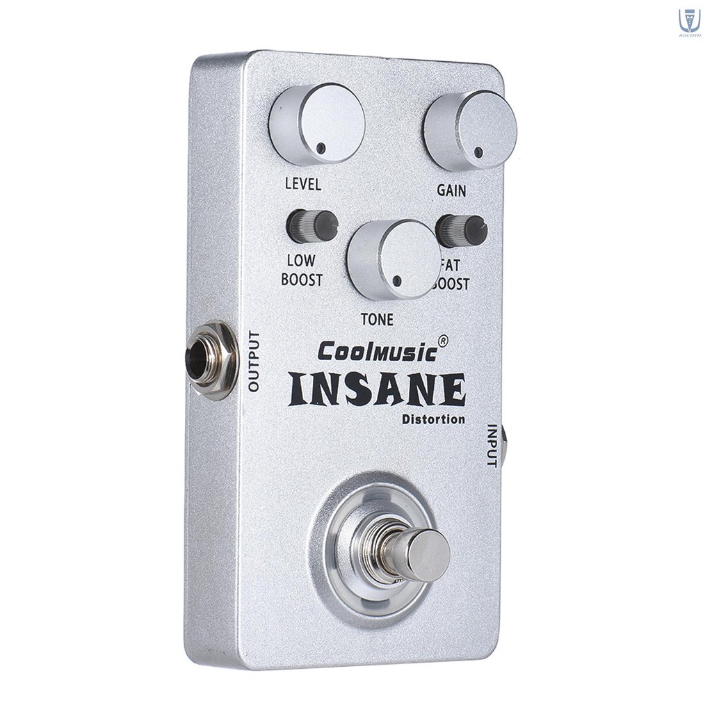 Fast Ship Coolmusic กีตาร์ไฟฟ้า Distortion Effect Pedal True Bypass ...
