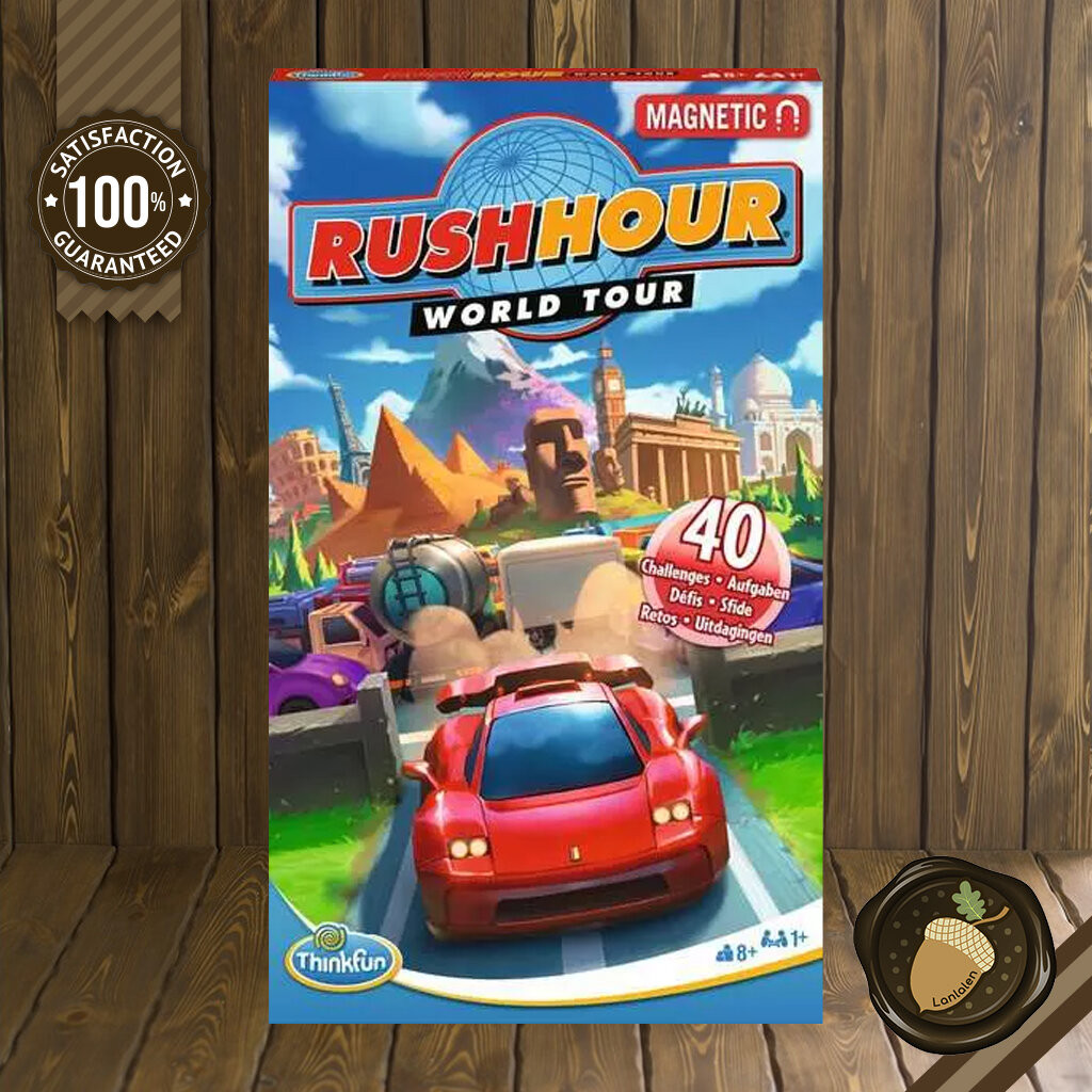 Rush Hour World Tour Magnetic Puzzle Board Game บอร์ดเกม | Shopee Thailand