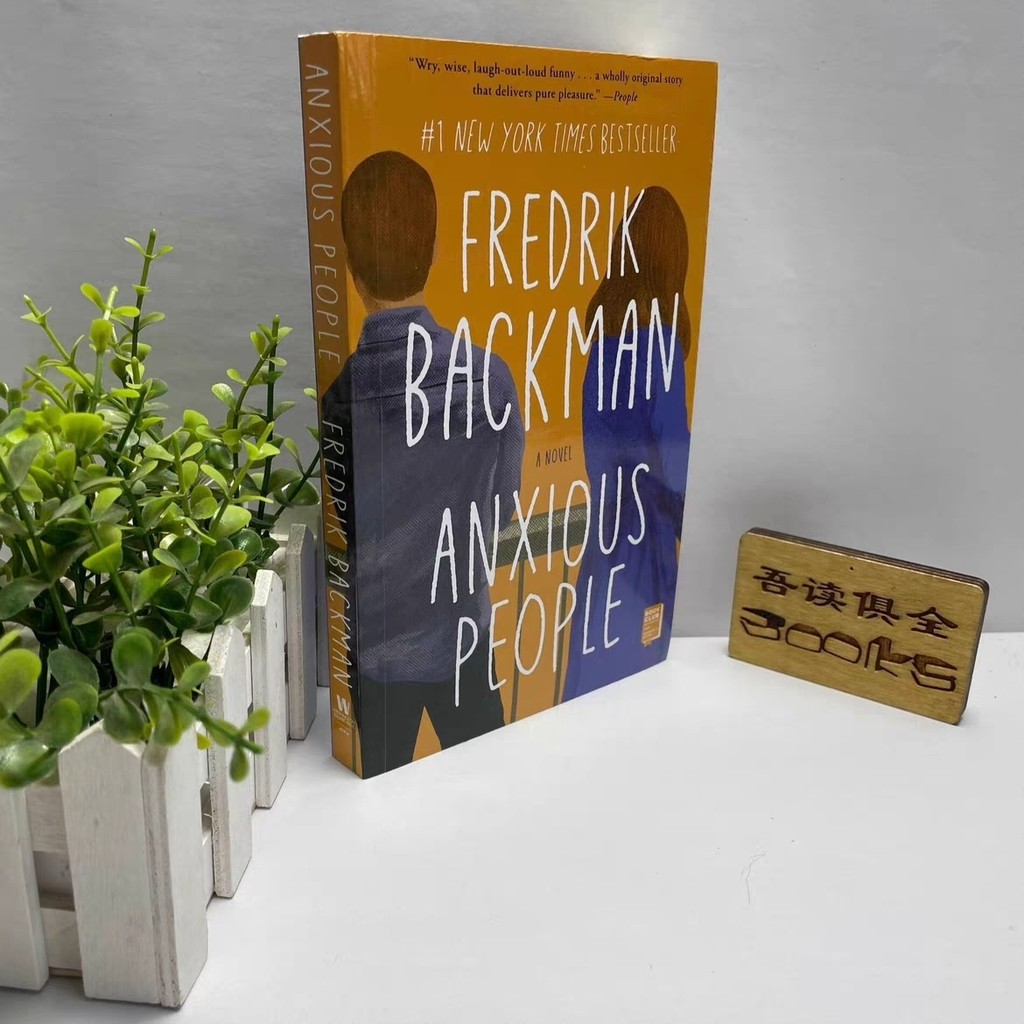 Anxious People (ปกอ่อน) โดย Fredrik Backman Adult Book Novel | Shopee ...