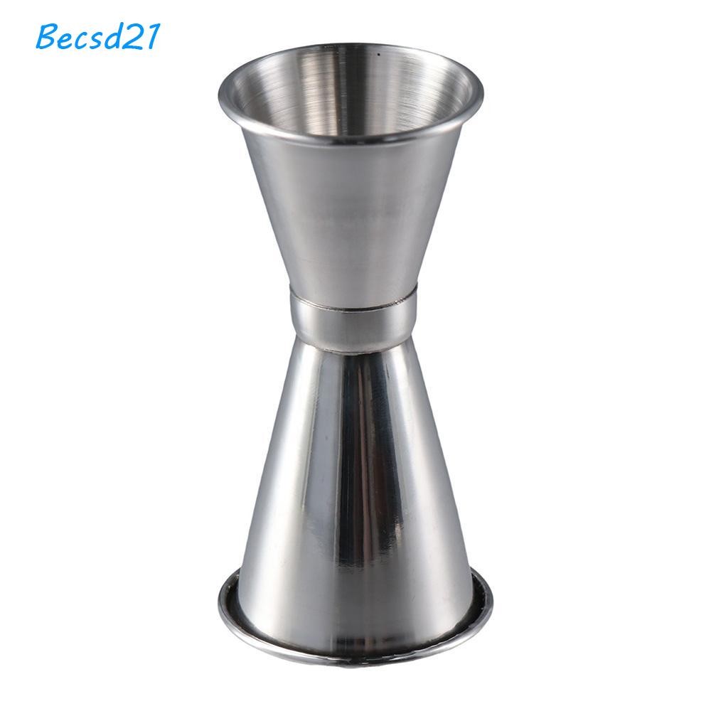 BECSD Double Cocktail Jigger, Shot Stainless Steel Bar วัด Jigger, Hot ...
