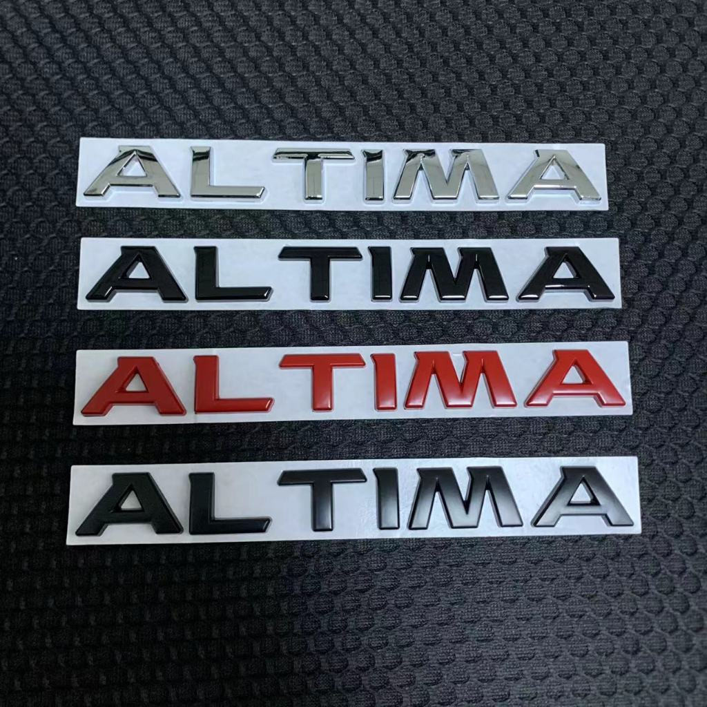 สําหรับ NISSAN 3D โลหะ ALTIMA โลโก้ตัวอักษรรถ Auto ด้านข้างด้านหลัง ...