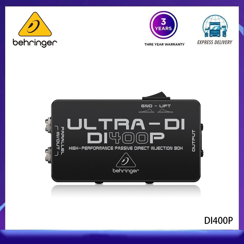 Behringer DI400P กล่อง DI แบบพาสซีฟประสิทธิภาพสูง | Shopee Thailand