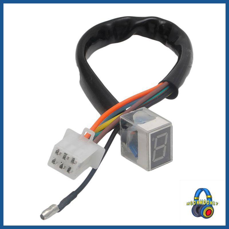 MOON NEW Universal LED Digital Gear Indicator เซ็นเซอร์คันเกียร์จอแสดง ...