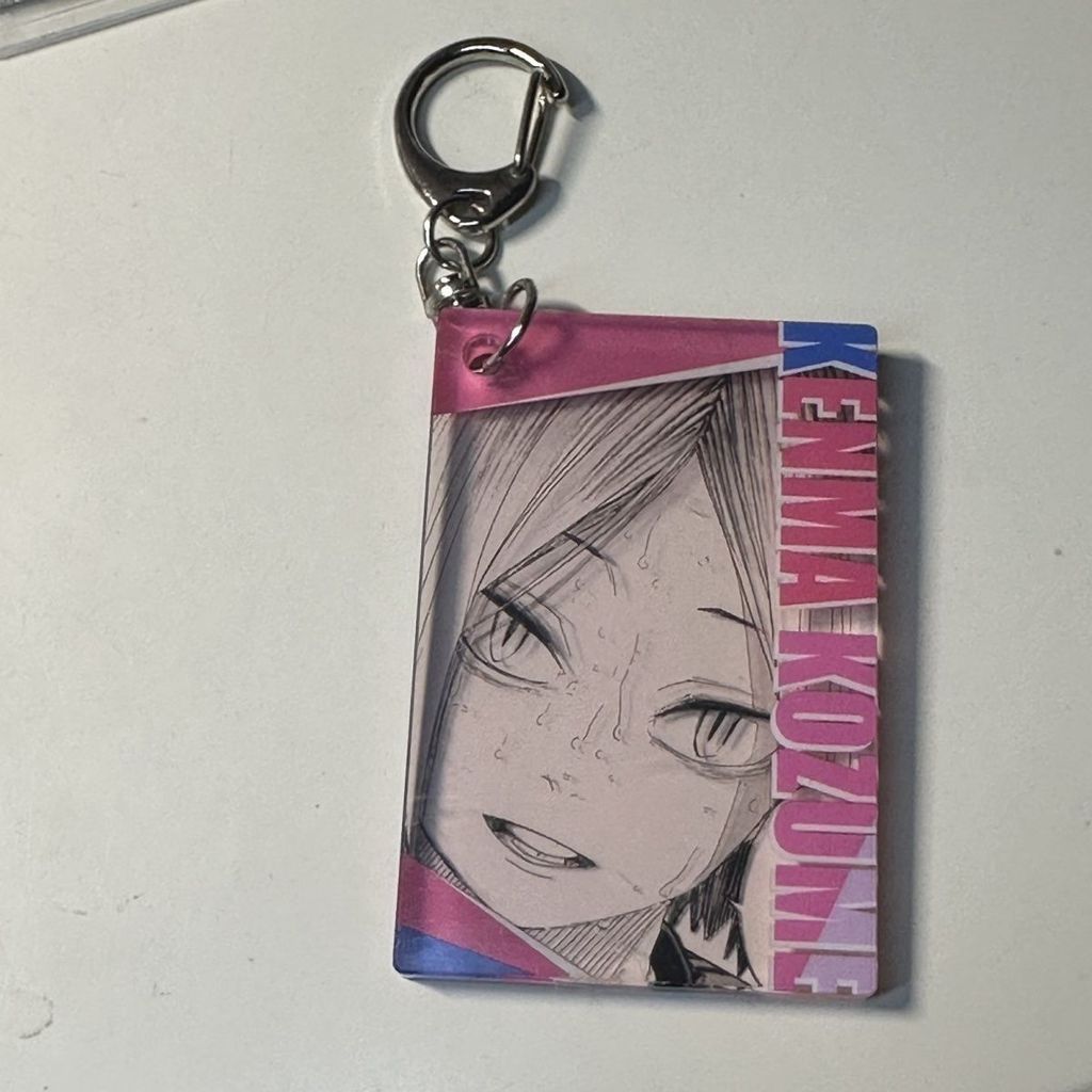 Haikyuu อะนิเมะพวงกุญแจ Tsuki Keishima อะคริลิคพวงกุญแจ Kenma Kozume ...