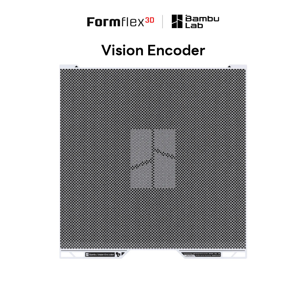 Bambu Lab Vision Encoder Plate แผ่นคาลิเบรชันความละเอียดสูง เพิ่มความ ...