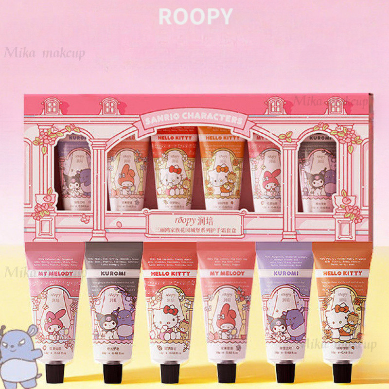 ROOPY Hand Cream การ์ตูนน่ารัก Moisturizing Moisturizing Non-Greasy แบบ ...