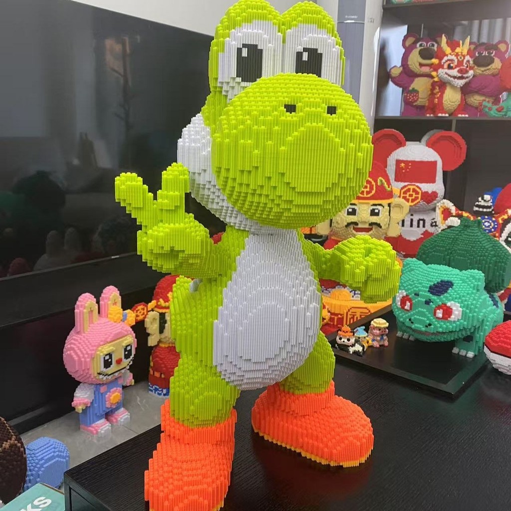 DUZ Yoshi Dragon Building Blocks ผู้ใหญ่ Decompression เครื่องประดับ ...