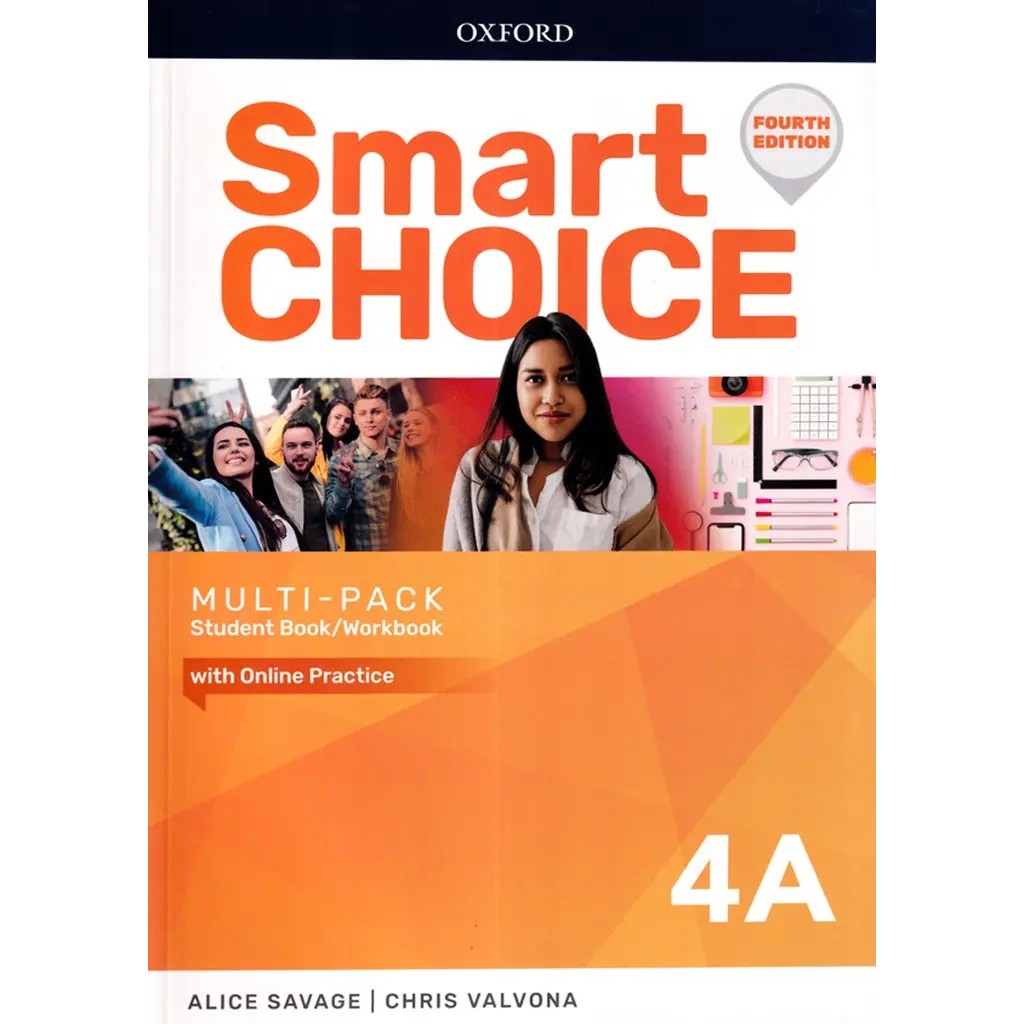 Se-ed (ซีเอ็ด) : หนังสือ Smart Choice 4th ED 4 Multi-Pack A : Student Book+Workbook (P)