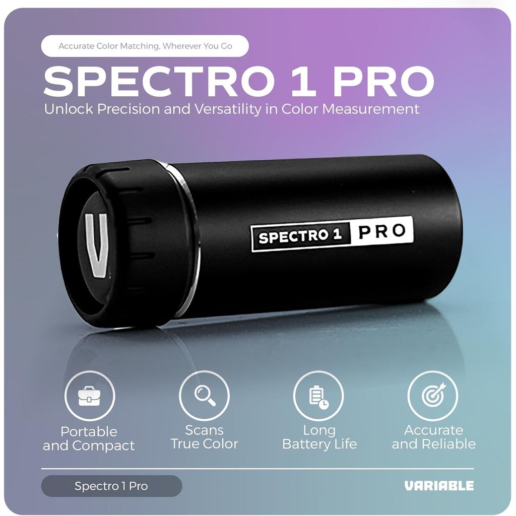 Spectro 1 Pro Spectrophotometer Paint Matching Tool พร้อมสายชาร์จ ...