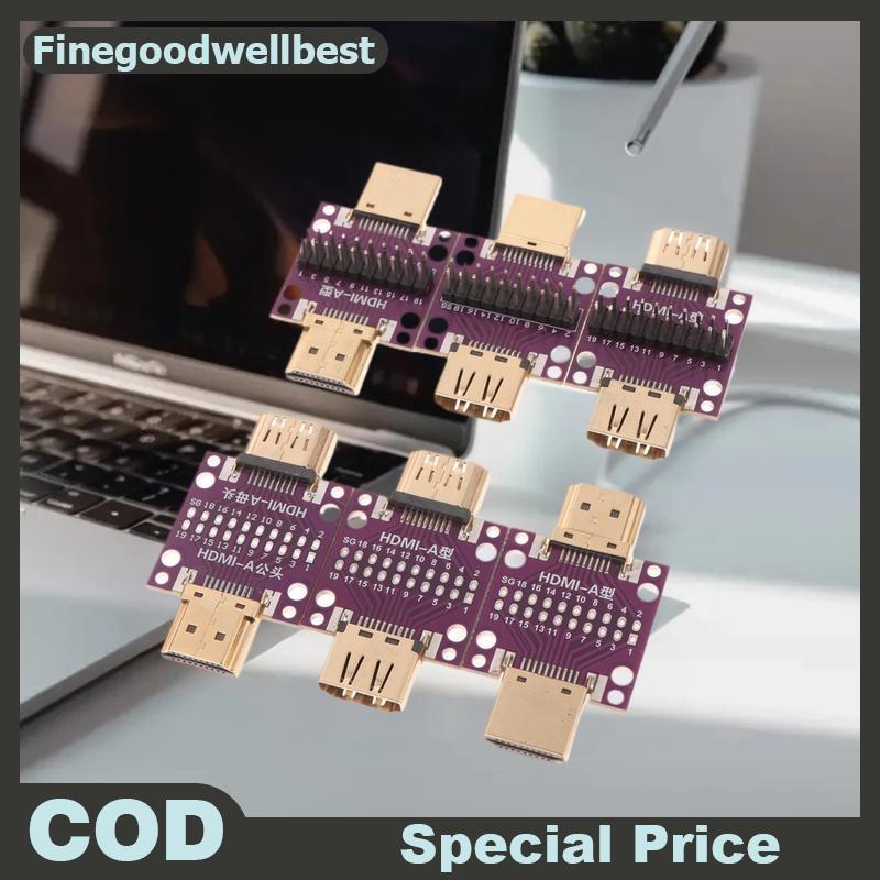 FBTH HDMI ชายกับหญิง/หญิง/ชายกับชายทดสอบอะแดปเตอร์บอร์ดพร้อมบอร์ด PCB ...